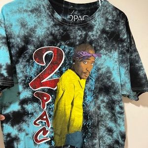 2Pac tie dye t-shirt